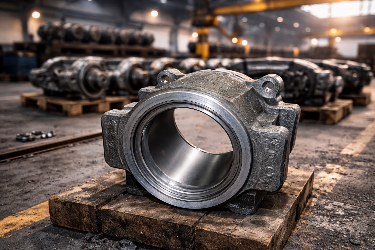 Железнодорожная букса грузового вагона с роликовым подшипником